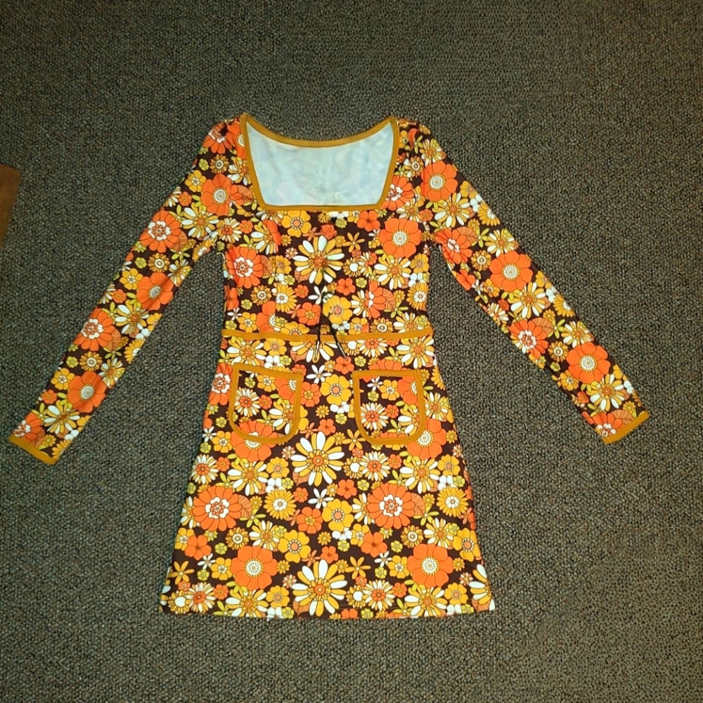 Floral Long Sleeve Dress
